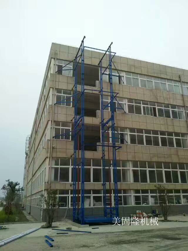 扬州室外双臂导轨式升降机厂家