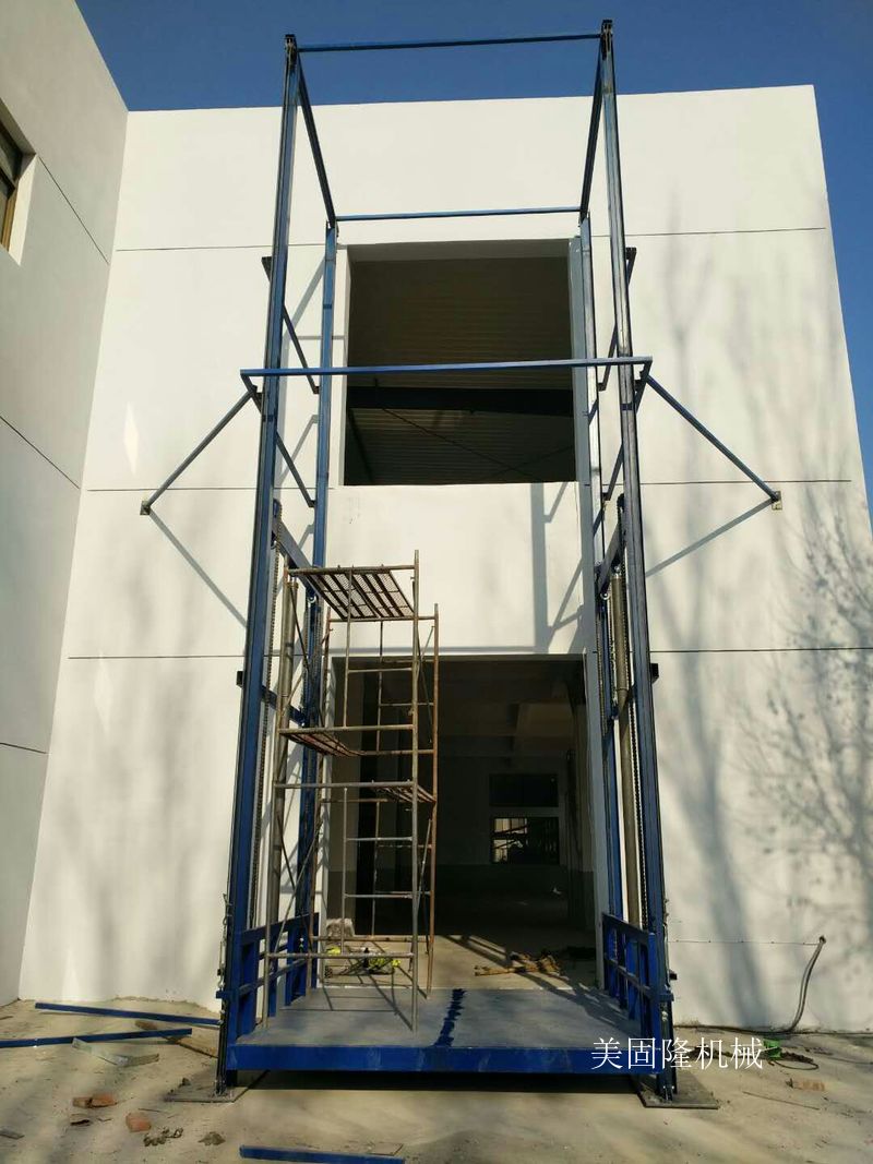扬州仓库专用导轨式升降货梯价格